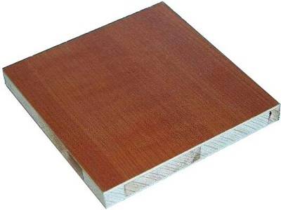 櫥柜柜體材料:防火板飾面的膠合板