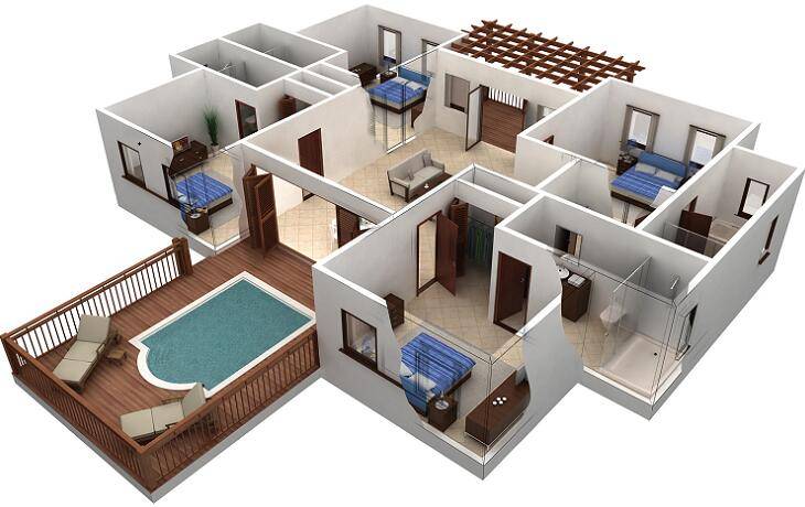 別墅整體家居設計詳情