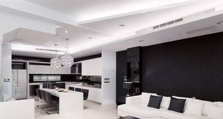 前衛風格色彩組合打造完美時尚的家居空間