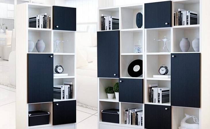 大容量書柜個性化定制,多種款式方案可選